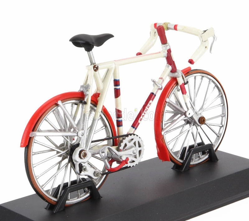 Edicola Bicicletta Baines Whirlwind Bicycle 1937 1:15 Červená Bílá