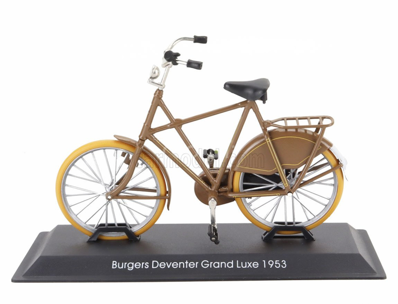 Edicola Bicicletta Burgers Deventer Grand Luxe Bicycle 1953 1:15 Hnědá Béžová
