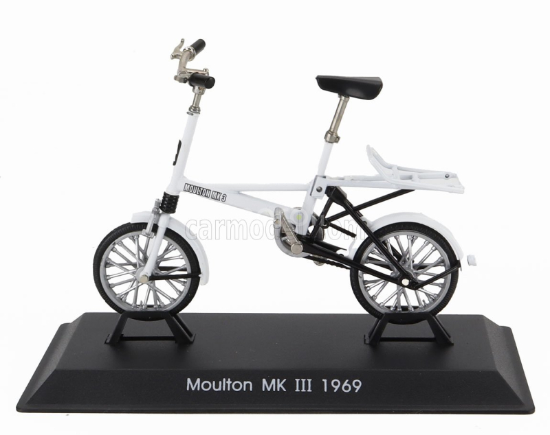 Edicola Bicicletta Moulton Mkiii Bicycle 1969 1:15 Bílá Černá