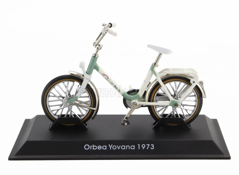 Edicola Bicicletta Orbea Yovana Bicycle 1973 1:15 Bílá Zelená
