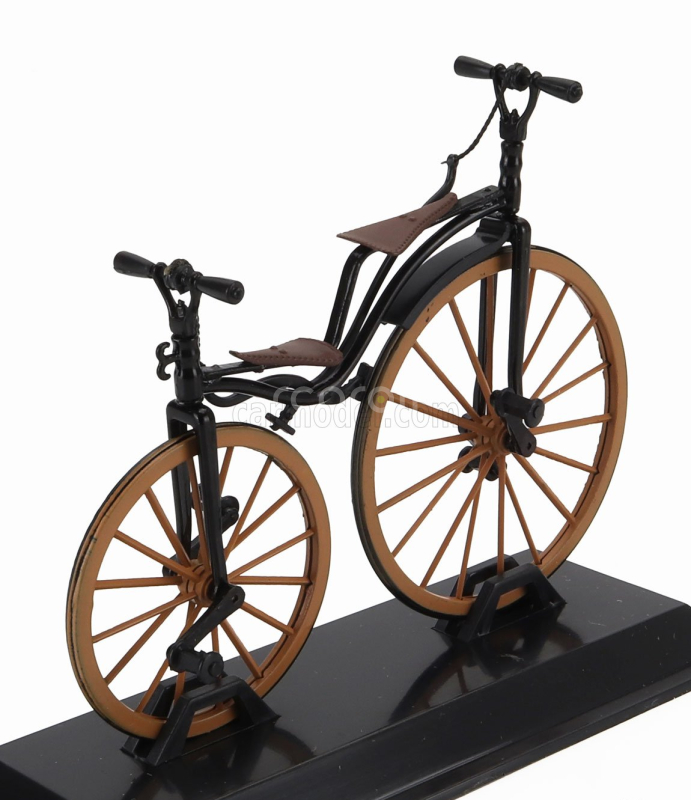 Edicola Bicicletta Reversible Velocipede Reino Unido Bicycle 1870 1:15 Černá Hnědá