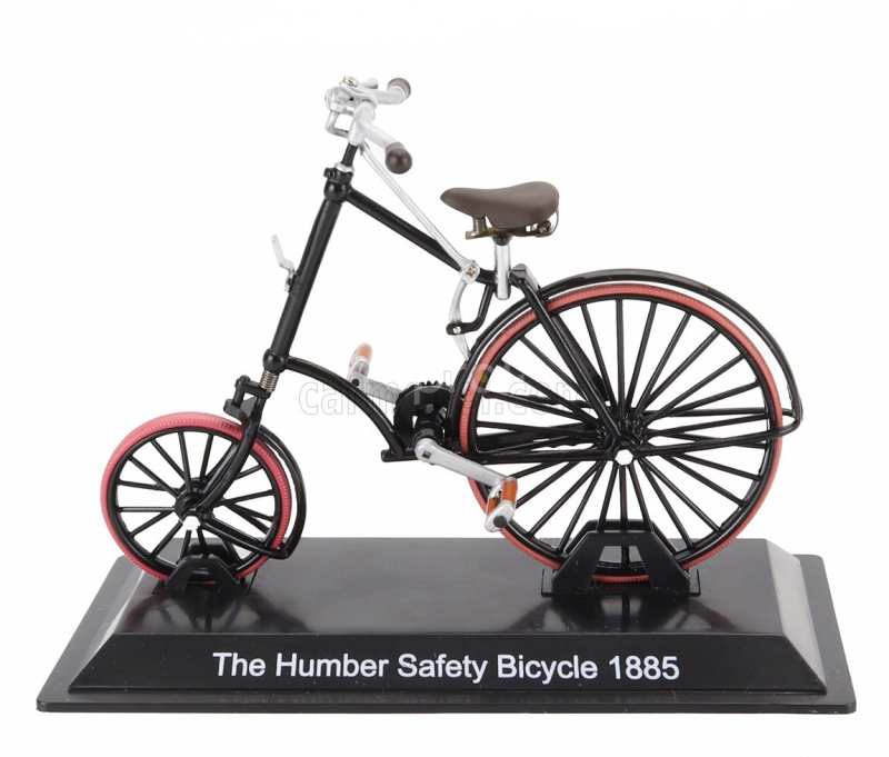 Edicola Bicicletta The Humber Safety Bicycle 1885 1:15 Černá Červená