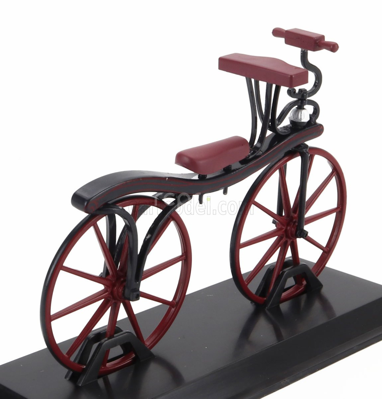 Edicola Bicicletta The Pedestrian Carriage Bicycle 1820 1:15 Red