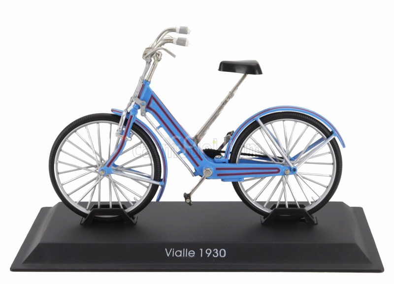Edicola Bicicletta Vialle Bicycle 1930 1:15 Světle Modrá Červená