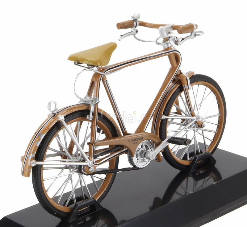 Edicola Bicicletta Vianzone Italia Bicycle 1945 1:15 Hnědá Černá