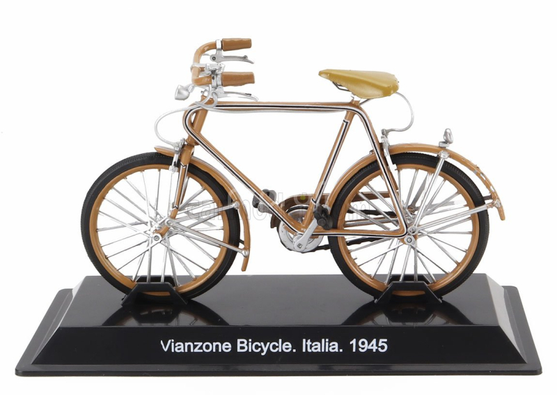 Edicola Bicicletta Vianzone Italia Bicycle 1945 1:15 Hnědá Černá