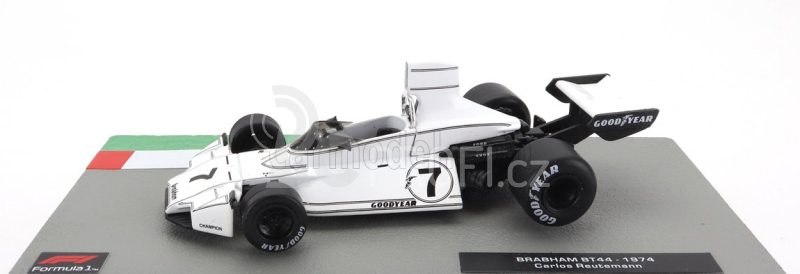 Edicola Brabham F1 Bt44 N 7 Season 1974 Carlos Reutemann 1:43 Bílá
