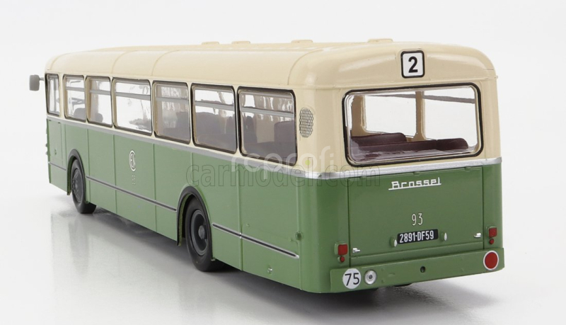 Edicola Brossel Bl55 Autobus Saint-amano 1966 1:43 Krémově Zelená