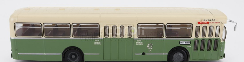 Edicola Brossel Bl55 Autobus Saint-amano 1966 1:43 Krémově Zelená
