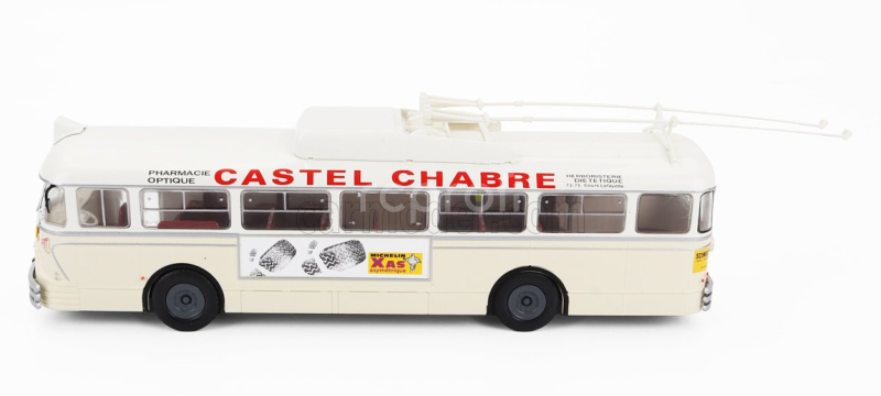 Edicola Chausson Vbc-apurmtt Autobus Filobus France 1963 1:43 Krémově Bílá