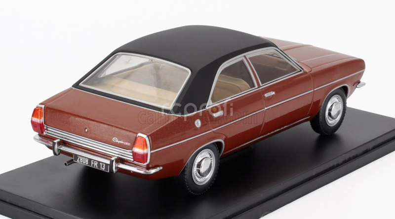 Edicola Chrysler 180 1974 - Con Vetrina - With Showcase 1:24 Měděná Černá