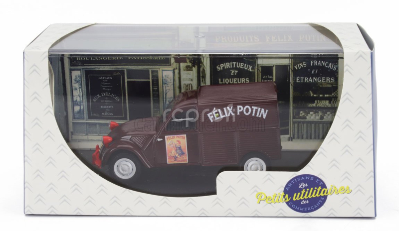 Edicola Citroen 2cv 1960 - La Maison Felix Potin 1:43 Bourdeaux
