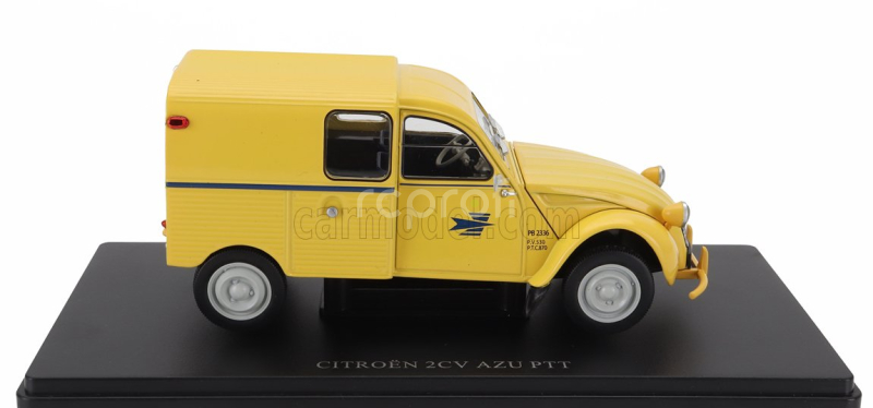 Edicola Citroen 2cv Azu Van Ptt 1954 1:24 Žlutá