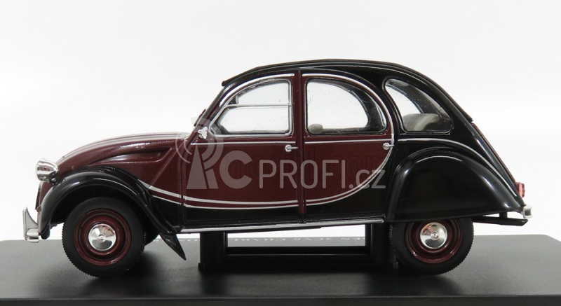Edicola Citroen 2cv Charleston 1982 1:24 Červená Černá