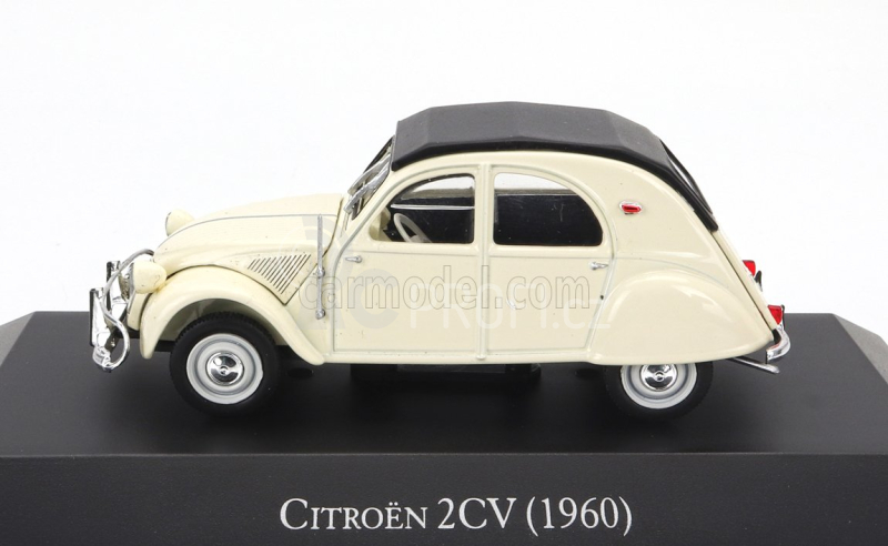 Edicola Citroen 2cv Closed Roof 1960 1:43 Bílá Černá