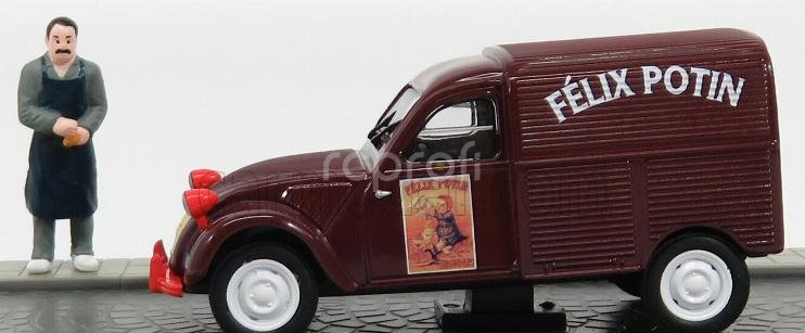 Edicola Citroen 2cv Epicier Felix Potin - Droghiere 1:43 Bordeaux