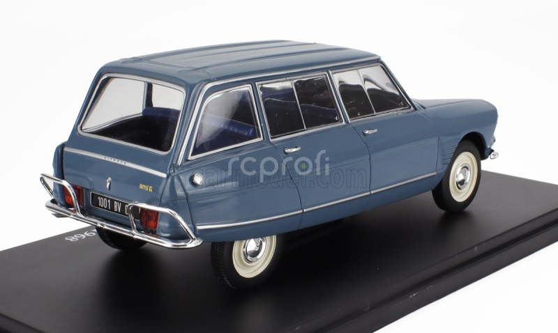 Edicola Citroen Ami 6 Break Club Sw Station Wagon 1968 - Con Vetrina - With Showcase 1:24 Blue