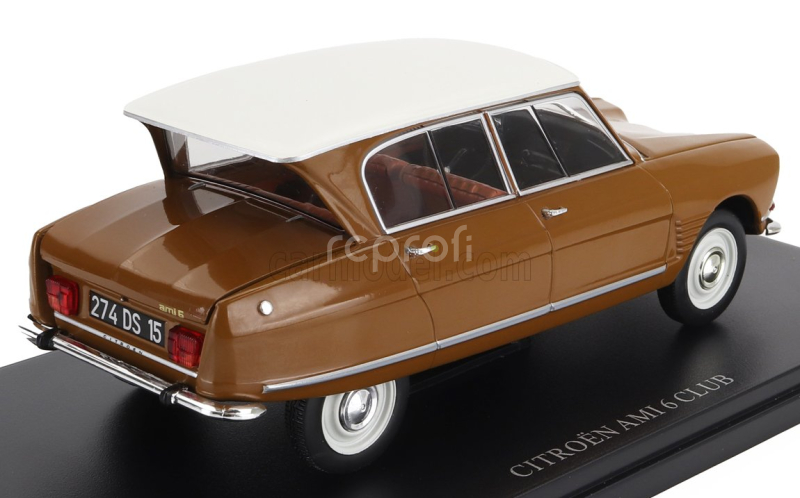 Edicola Citroen Ami 6 Club Break 1968 1:24 Hnědá Bílá