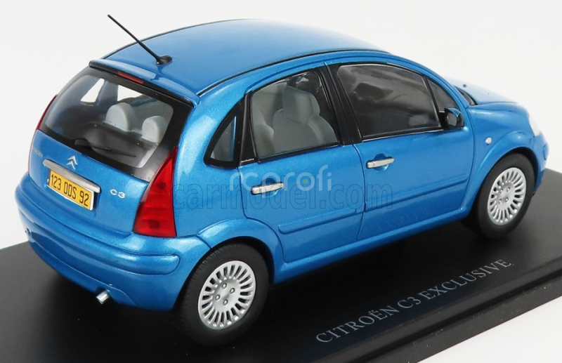 Edicola Citroen C3 Exclusive 2002 1:24 Světle Modrá