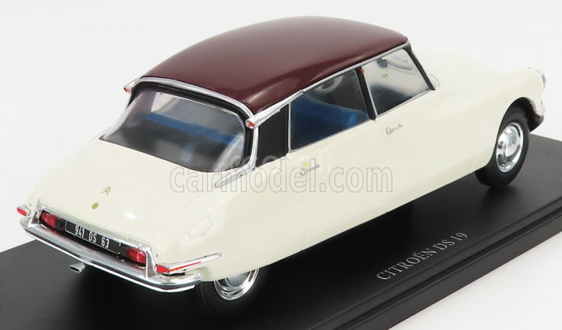 Edicola Citroen Ds19 1956 1:24 Ivory Brown