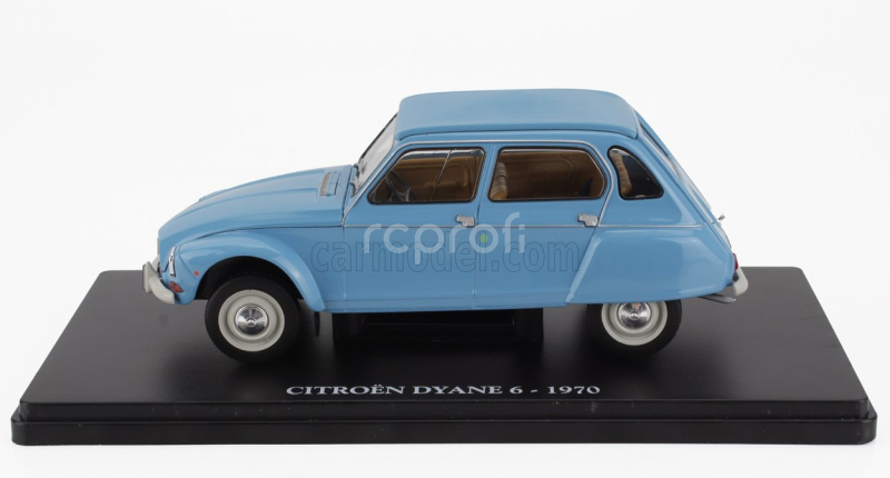 Edicola Citroen Dyane 6 1970 - Con Vetrina - With Showcase 1:24 Blue