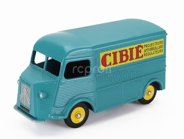 Edicola Citroen Set L'indispensable Citroen 2x H-type 1200kg Van Cibie 1955 - Coffret Box 1:43 Stříbrná Modrá