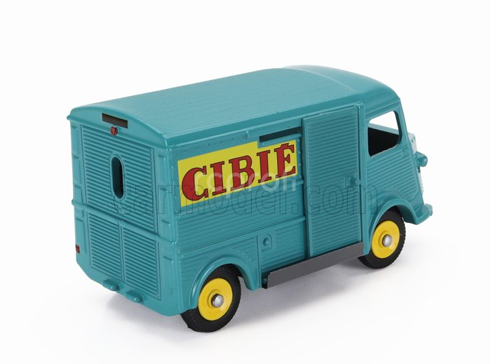 Edicola Citroen Set L'indispensable Citroen 2x H-type 1200kg Van Cibie 1955 - Coffret Box 1:43 Stříbrná Modrá