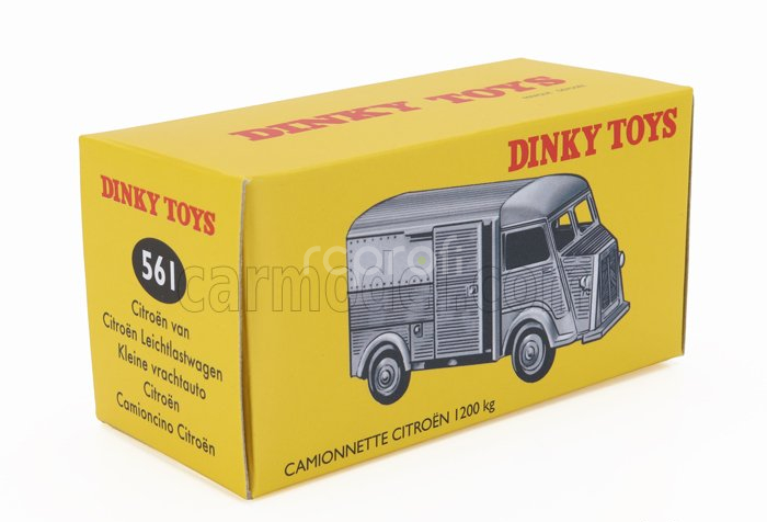 Edicola Citroen Set L'indispensable Citroen 2x H-type 1200kg Van Cibie 1955 - Coffret Box 1:43 Stříbrná Modrá