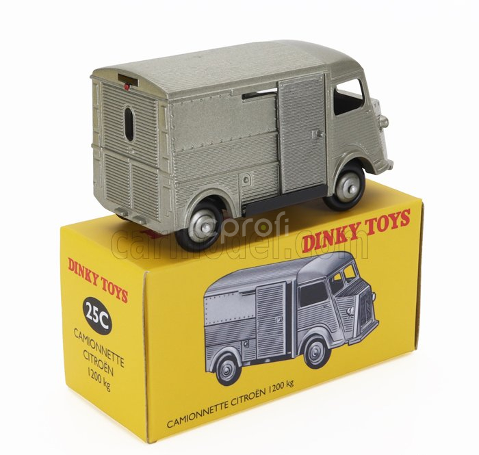 Edicola Citroen Set L'indispensable Citroen 2x H-type 1200kg Van Cibie 1955 - Coffret Box 1:43 Stříbrná Modrá