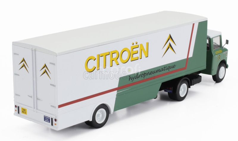 Edicola Citroen T55 Heuliez Truck Hydropneumatique Citroen Transports 1953 - Without Card Box 1:43 Zelená Bílá