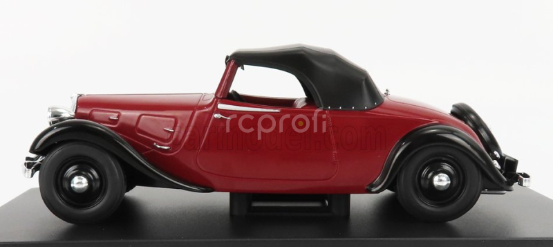 Edicola Citroen Traction 7c Avant Cabriolet Soft-top Closed 1934 1:24 Měděná Černá
