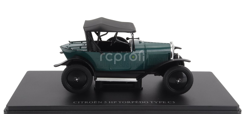 Edicola Citroen Type C3 5hp Torpedo 1923 1:24 Zelená Černá