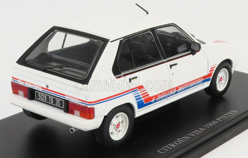 Edicola Citroen Visa 1000 Pistes 1983 1:24 Bílá