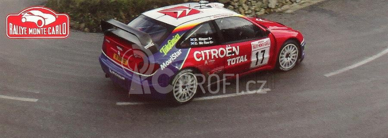 Edicola Citroen Xsara Wrc N 17 Rally Montecarlo 2003 C.McRae - D.Ringer 1:43, červená