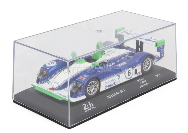 Edicola Dallara Sp1 Judd Gv4 4.0l V10 Team Rollcentre Racing N 6 24h Le Mans 2004 Martin Short - Rob Barff - Joao Barbosa 1:43 Bílá Modrá