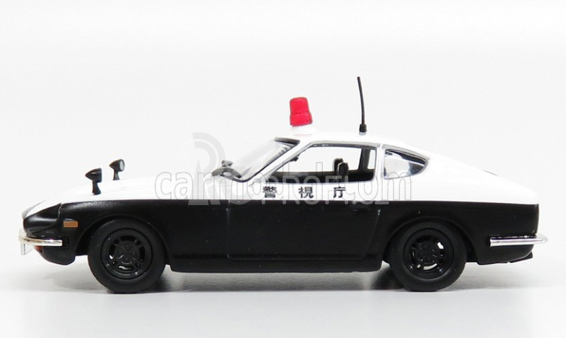 Edicola Datsun 240z Fairlady Police 1970 1:43 Bílá Černá