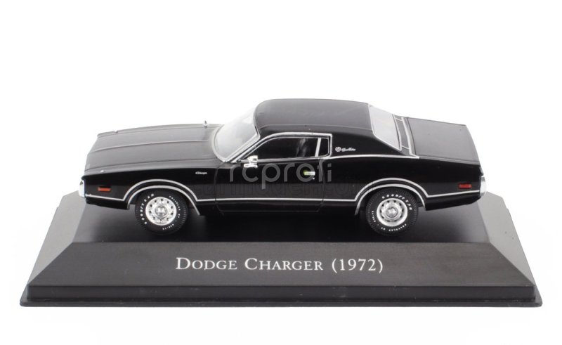 Edicola Dodge Charger Coupe 1972 - Con Vetrina - With Showcase 1:43 Black