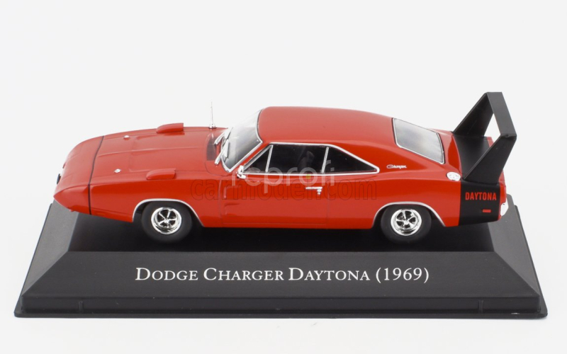 Edicola Dodge Charger Daytona 1969 - Con Vetrina - With Showcase 1:43 Červená Černá