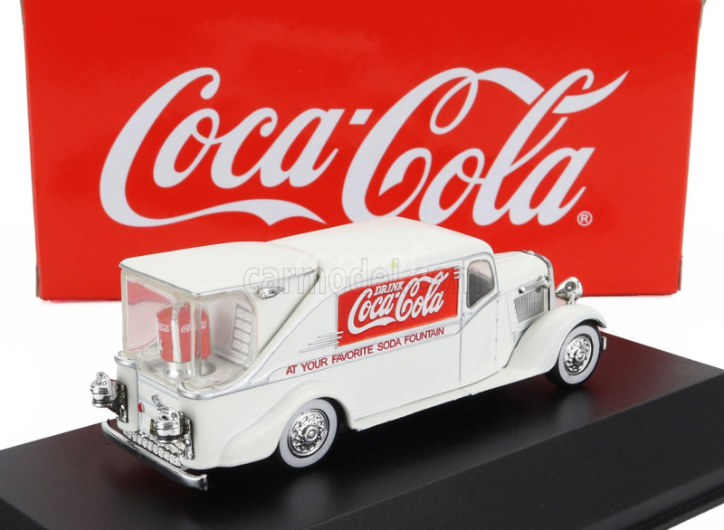 Edicola Dodge Kh-32 Streamline Van Fountain Coca-cola 1934 1:72 Bílá