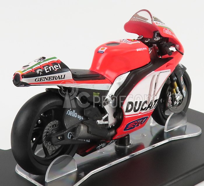Edicola Ducati Desmosedici Gp12 Ducati Team N 46 1:18, červená