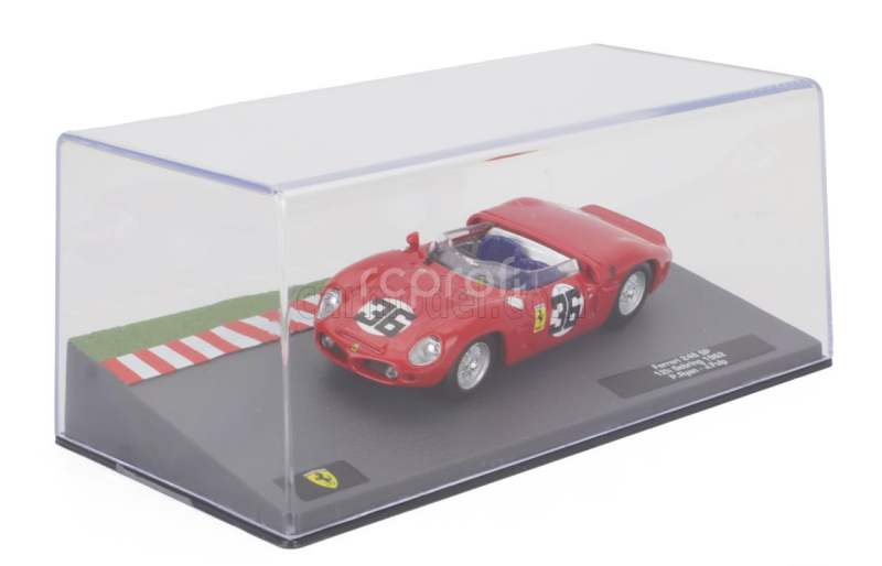 Edicola Ferrari 248sp Spider Team N.a.r.t. N 36 12h Sebring 1962 Peter Ryan - John Fulp 1:43 Red