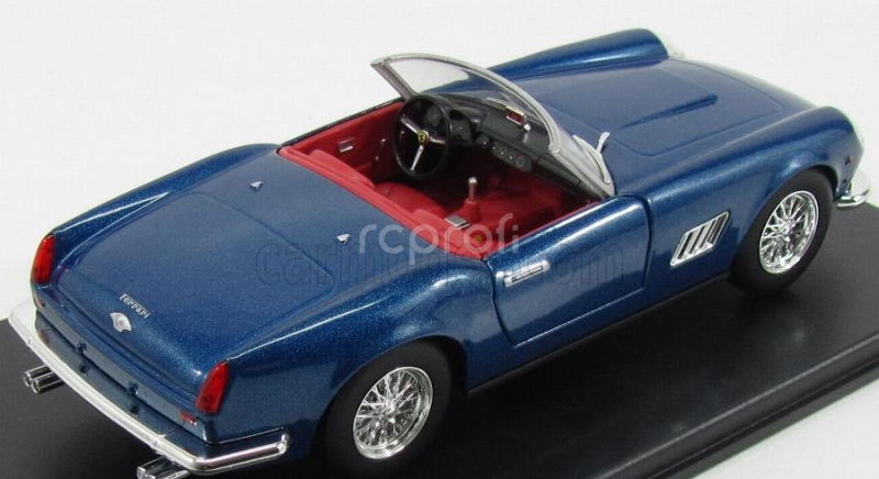 Edicola Ferrari 250 California Spider 1957 - Con Vetrina - With Showcase 1:24 Blue Met