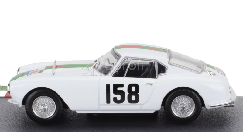 Edicola Ferrari 250 Gt Berlinetta Interim N 158 Tour De France 1959 Jo Schlesser - Annie Schlesser 1:43 Bílá Zelená