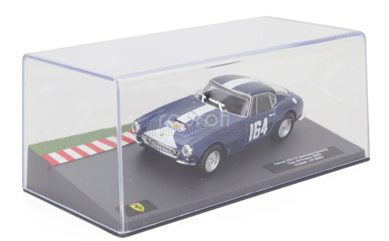 Edicola Ferrari 250 Gt Berlinetta Interim N 164 Tour De France 1959 Jean Lucas - Jean Francois Malle 1:43 Modrá Bílá