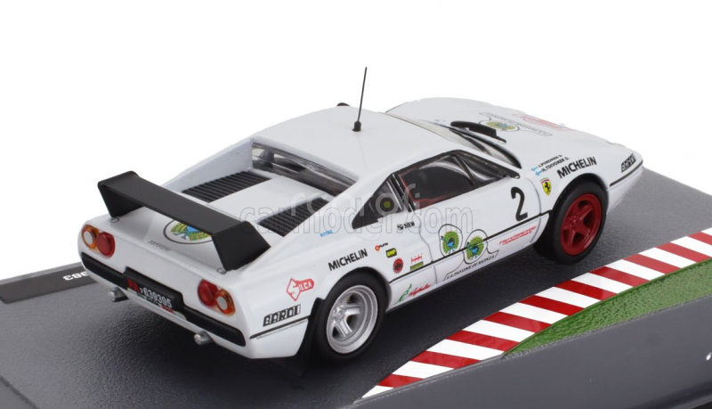 Edicola Ferrari 308 Gtb Gr.2 N 2 Rally Monza 1983 Henri Toivonen - Juha Piironen 1:43 Bílá