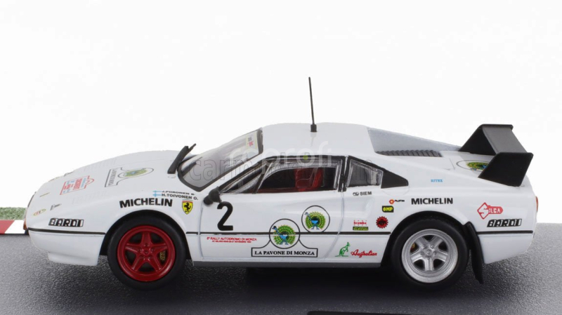Edicola Ferrari 308 Gtb Gr.2 N 2 Rally Monza 1983 Henri Toivonen - Juha Piironen 1:43 Bílá