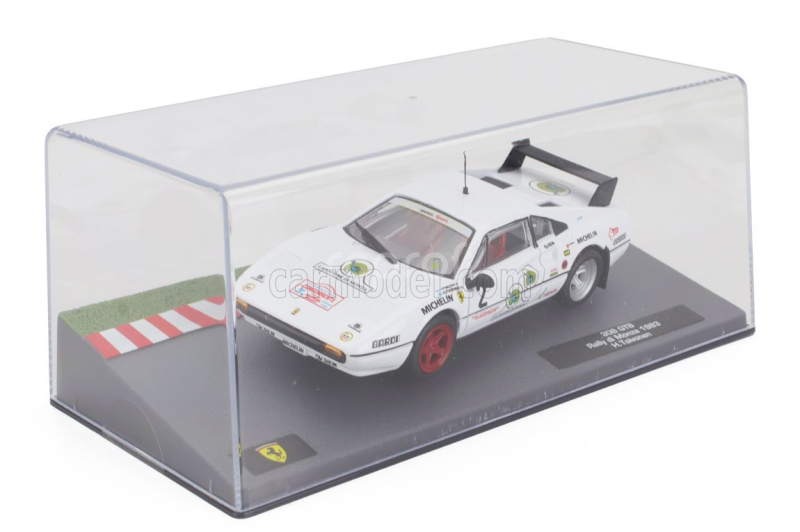 Edicola Ferrari 308 Gtb Gr.2 N 2 Rally Monza 1983 Henri Toivonen - Juha Piironen 1:43 Bílá
