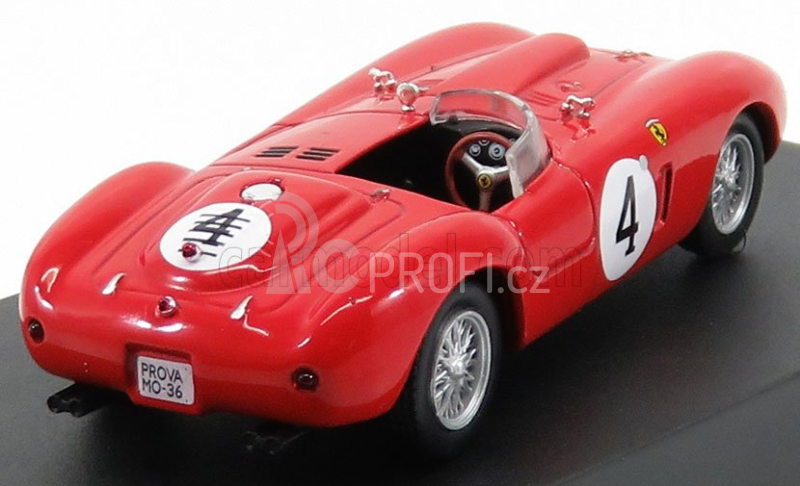 Edicola Ferrari 375 Plus 5.0l V12 Spider Team Scuderia Ferrari N 4 1:43, červená
