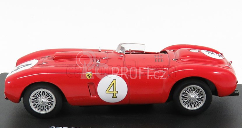 Edicola Ferrari 375 Plus 5.0l V12 Spider Team Scuderia Ferrari N 4 1:43, červená