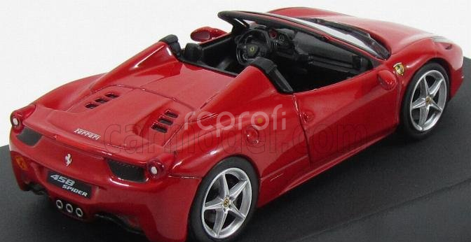 Edicola Ferrari 458 Italia Spider Cabriolet 2011 1:43 Red
